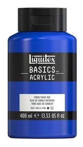 Tinta Acrílica Liquitex Basics 400ml 714 Cobalt Blue Hue