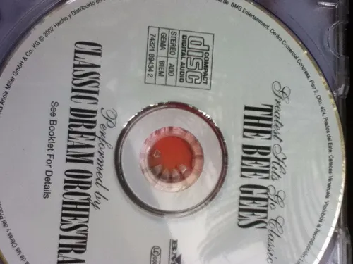 Cd Bee Gees Instrumental (Usado)