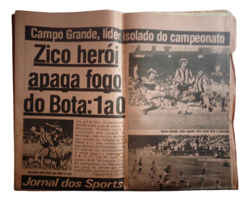 Jornal Dos Sports N° 16.294 Copa 82 Outubro De 1982*