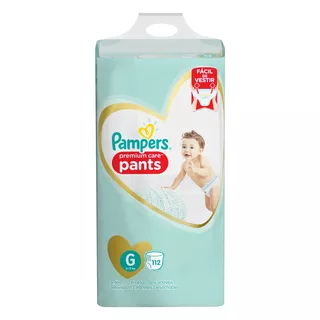 Fraldas Pampers Premium Care Pants G 112 u