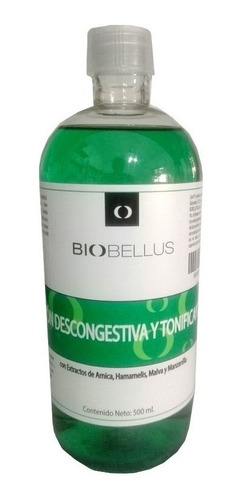 Locion Descongestiva Y Tonificante Biobellus 500ml