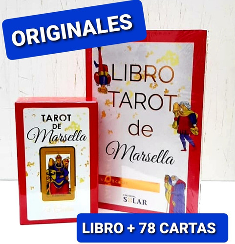 Libro Tarot De Marsella + 78 Cartas (nuevo Y Original)