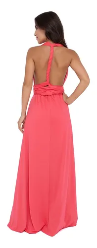 Vestido de festa longo multiformas cheap de amarrar