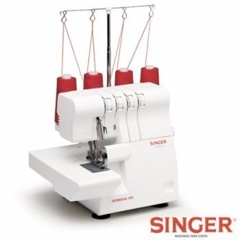 Overlock Singer 3 Y 4 Hilos+curso+6 Conos Hilos 455m Maxmark