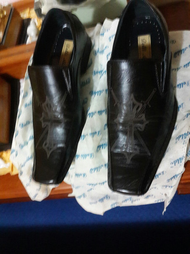 Zapato Vestir Negro Deli Aldo Negro 18557 Talla 8.5 Europeo
