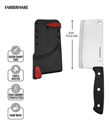 Cuchillo De Carnicero Farberware Autoafilable Edgekeeper