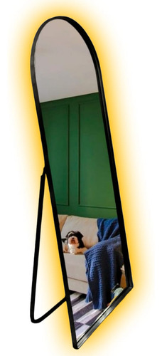 Espelho Adnet Oval 170x70cm Com Luz Fria E Tripé