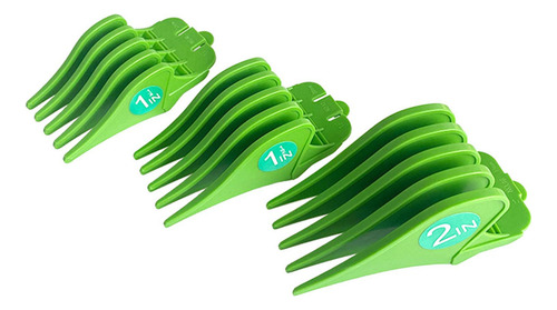Cortapelos Límite Peine Protector De Corte Set Verde