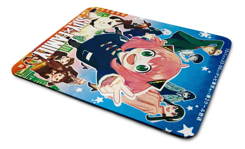 Imagen 1 de 2 de Mouse Pad Spy X Family Anya Bond Yor Loid Forger