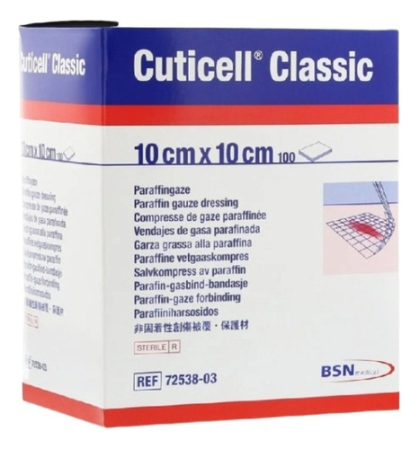 Cuticell Classic 10 X 10cm (caja X 100 Unidades) Bsn Medical
