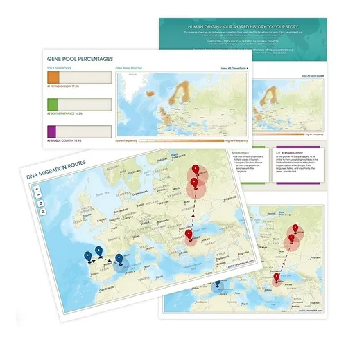 Test De Origenes Ancestrales, Gps. Estudio De Adn Adnlab