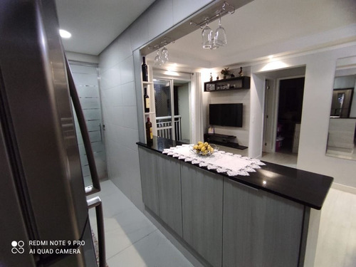 Imagem 6 de 15 de Apartamento Com 2 Dormitórios À Venda Na Estrada De São Francisco, 56 M² Por R$ 350.000 - Taboão Da Serra/sp - Ap0913
