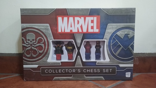 Ajedrez Marvel Héroes Y Villanos De Usaopoly