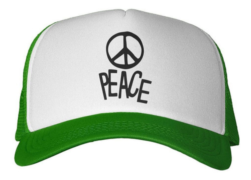 Gorra Peace Simbolo De Paz Frase