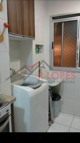 Imagem 6 de 9 de Apartamento Em Condomínio Fechado Para Venda No Bairro Do Tatuapé Com 2 Dorms. 1 Vaga Carro + 1 De Moto 58 M² - 1965