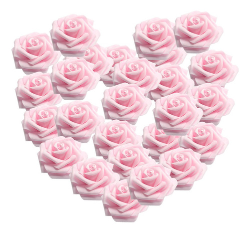 100pcs Mini Rosas Artificiales Espuma Pétalos De Rosa