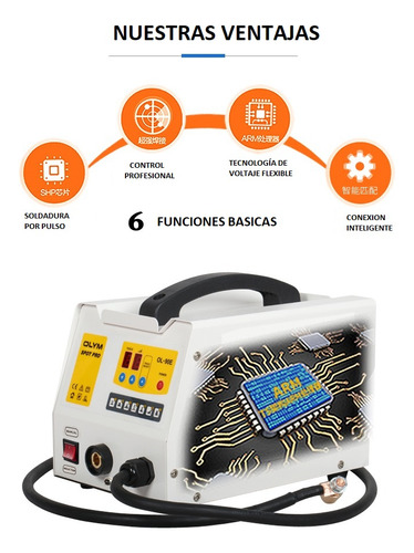Spotter Saca Abolladuras Olym 3kw 110 V Kit De Accesorios