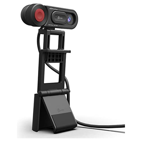 Webcam Y Cámara De Documentos De Doble Modo 1080p Enfo...