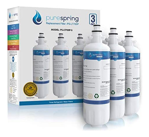 Filtro De Agua De Repuesto Certificado Purespring Para LG Ad