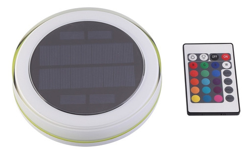 Lámpara De Decoración Solar Rgb Led Estanque Piscina Flotant