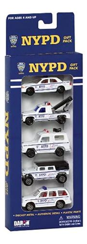 Daron Nypd - Juego De Regalo Para Vehículos, 5 Piezas