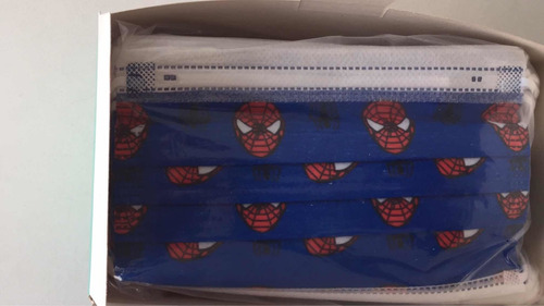 Imagen 8 de 10 de Mascarilla Quirúrgica Niños Varios Diseños