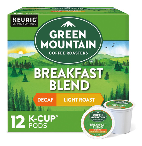 Green Mountain Keurig - Mezcla De Café Descafeinado Para D.