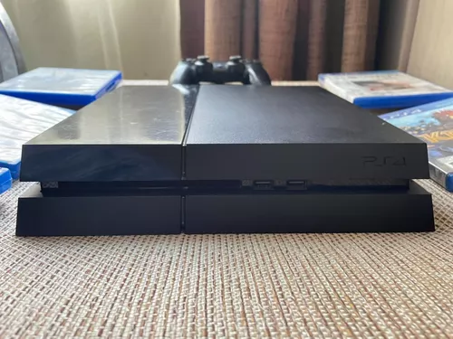 Consola Playstation PS4 FAT 1TB con mando Negro + Cables de segunda mano