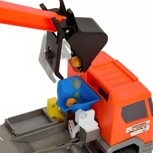 Carro Matchbox Vehículo De Juguete Grúa De Tierra