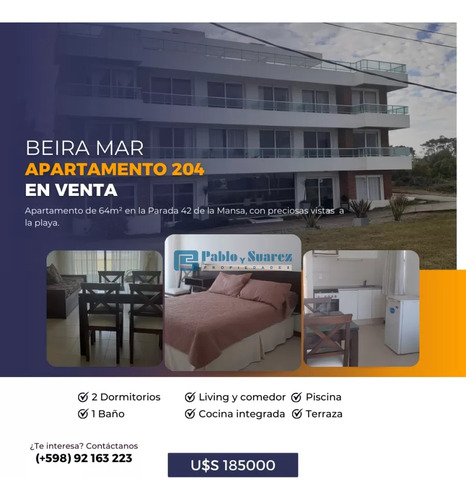 Apartamento De Dos Dormitorios A Estrenar En La Rambla Costanera