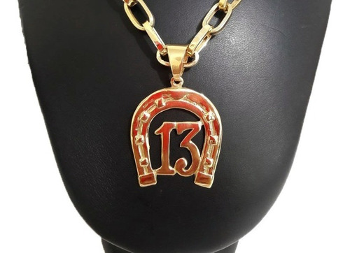 Imagem 2 de 2 de Pingente Ferradura 10 Gramas Ouro 18k