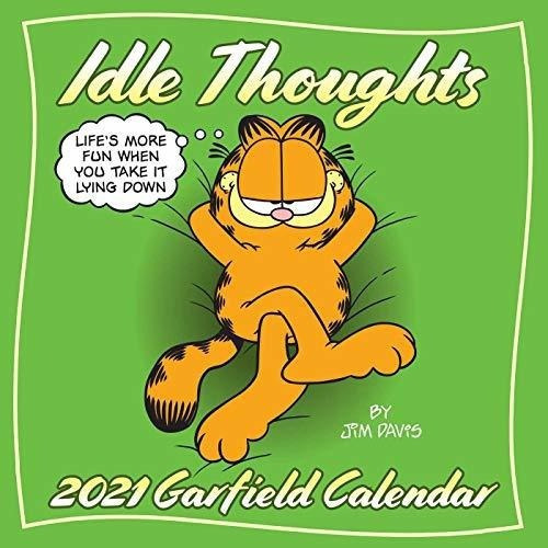 Garfield 2021 Wall Calendar Idle Thoughts - Davis,.., De Davis, Jim. Editorial Andrews Mcmeel Publishing En Inglés