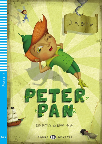 Peter Pan Ilustrated By Elena Prette - Hub Editorial 