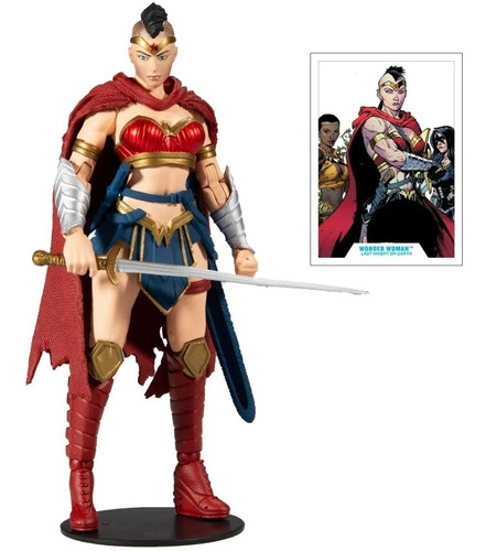  Figura Wonder Woman Last Knight On Earth Dc Playking