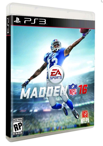 Madden Nfl 16 Ps3 Mídia Física Novo Lacrado