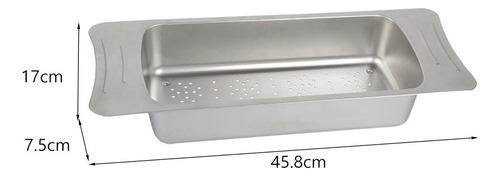 Cesta De Drenaje De Acero Inoxidable, Herramienta De Cocina,