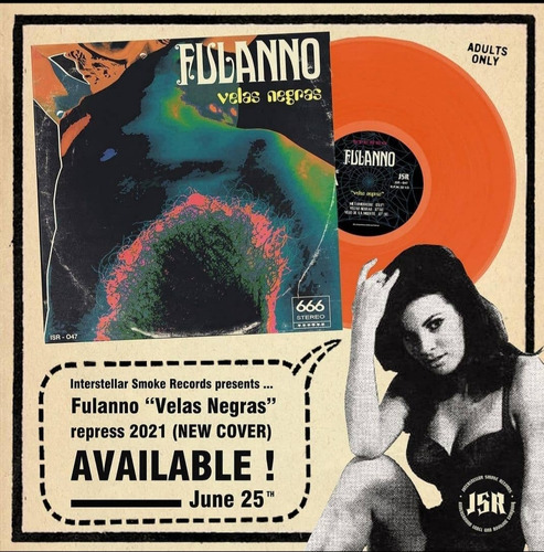 Fulanno - Velaa Negras Lp Vinilo Importado Reedicion 2021