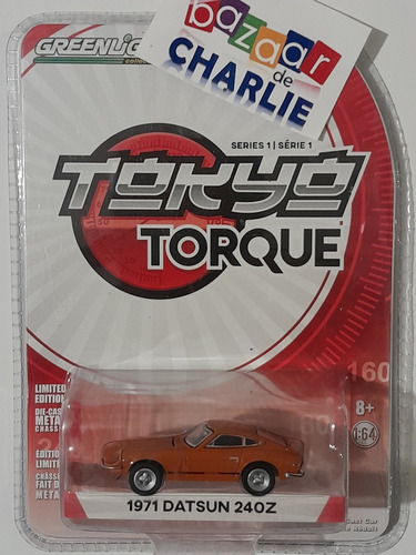 Greenlight | Tokyo Torque | 1971 Datsun 240z  Anaranjado 