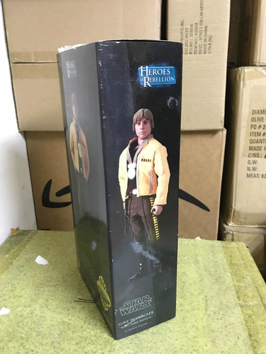 Luke Skywalker Yavin 1/6 Star Wars Heroes Sideshow Usado!!!