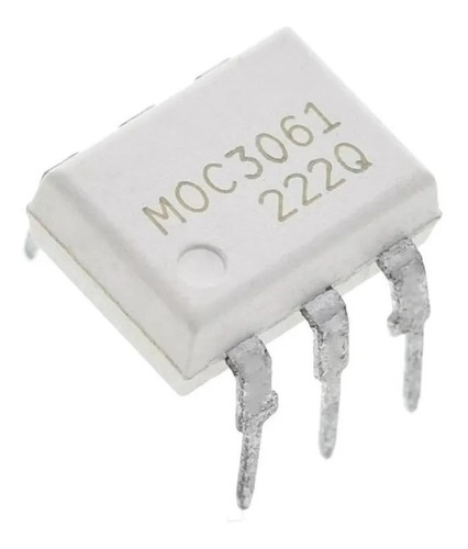 Moc3061 Octoacoplador Salida A Triac, 3 Piezas