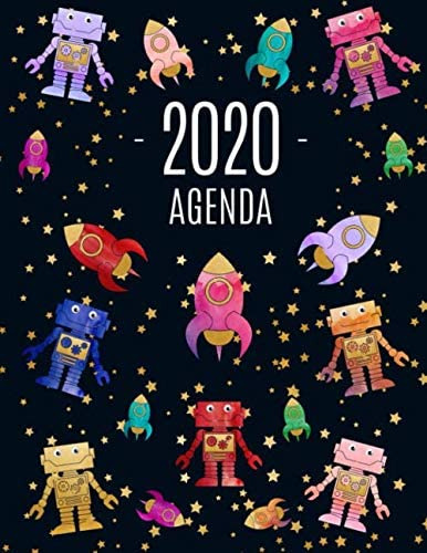 Libro: Robot En El Espacio Agenda 2020: Planificador Annual 