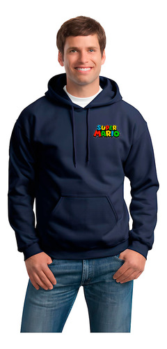 Buzo Hoodie Capota Super Mario Bros Game Nintendo Toad