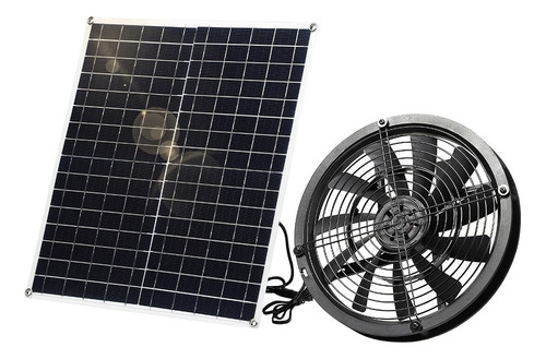 Sunyima Ventilador Solar, 20 W Resistente A La Intemperie Co