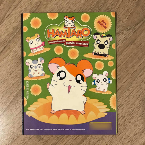 Álbum De Figurinhas Hamtaro E Poster Gigante