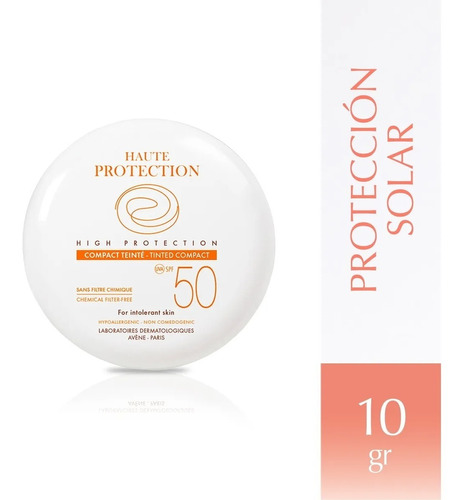 Avene Protector Solar Compacto Color Spf 50+ Dorado 10gr