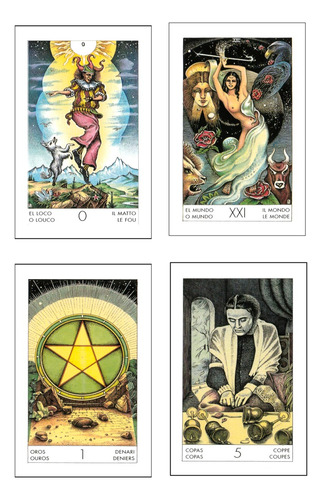 Tarot Del Iniciado Oraculo De Bolsillo Solo Cartas