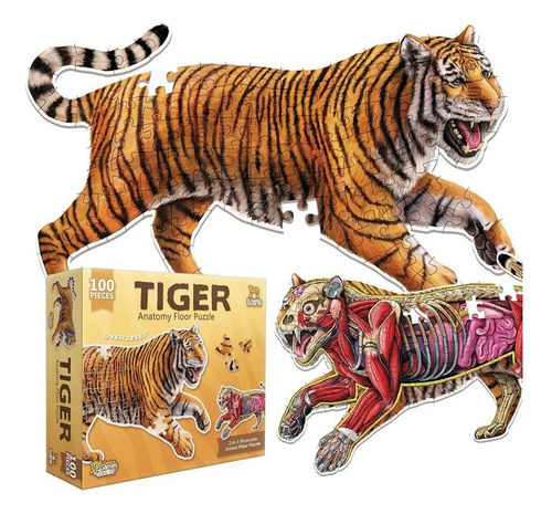 Floor Puzzle Tiger 100 Pc