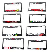 Comprar Porta Placa Marco Texturizado Letras 3d Universal Jdm