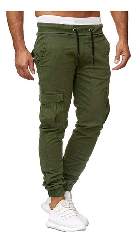 Pantalon Deportivo Tipo Cargo Para Hombre Corte