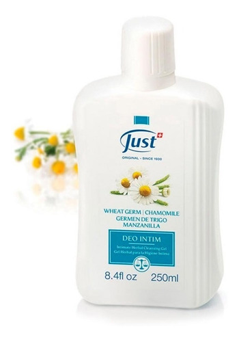 Imagen 1 de 8 de Deo Intim Swiss Just Original Shampoo Higiene Intima 250ml